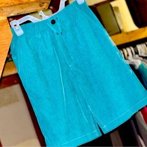3/13💄Kids Pull-On Camp Shorts—Teal